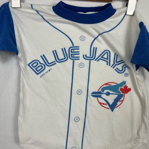 Vintage 1992 Toronto Blue Jays Baseball T-Shirt Sz S - Picture 2 of 6
